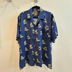 Pineapple Connection Large Camp Shirt